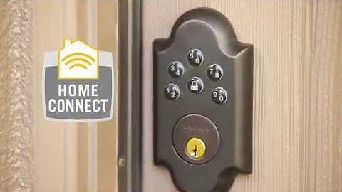 Baldwin Keyless Entry Deadbolt with Home Connect Technology