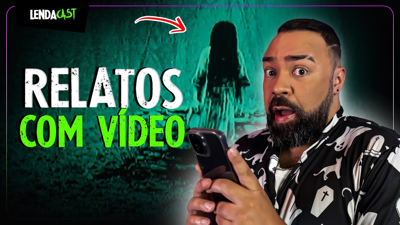 VÍDEOS ASSUSTADORES CAPTADOS POR CÂMERAS DE SEGURANÇA | LendaCast Solo #55
