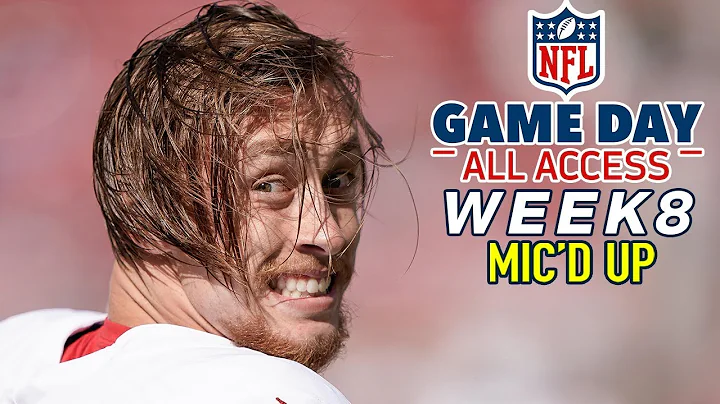 NFL Week 8 Mic'd Up, "His quads are a mixture of maple syrup & diesel" | Game Day All Access