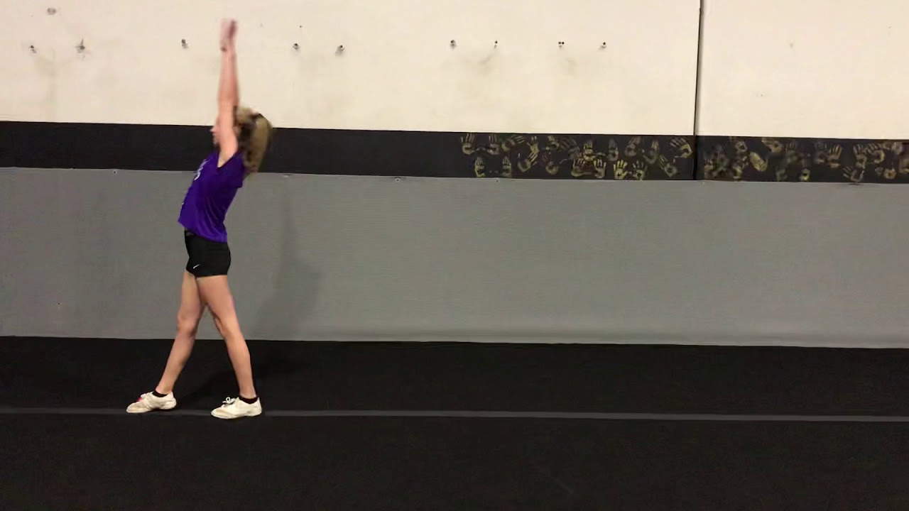 Back walkover back handspring YouTube