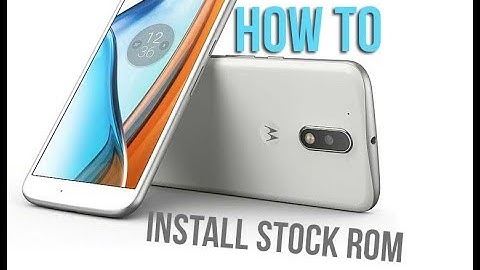 [Motorola G4] Revert to complete stock and relock the bootloader (Redmi 5A Giveaway)