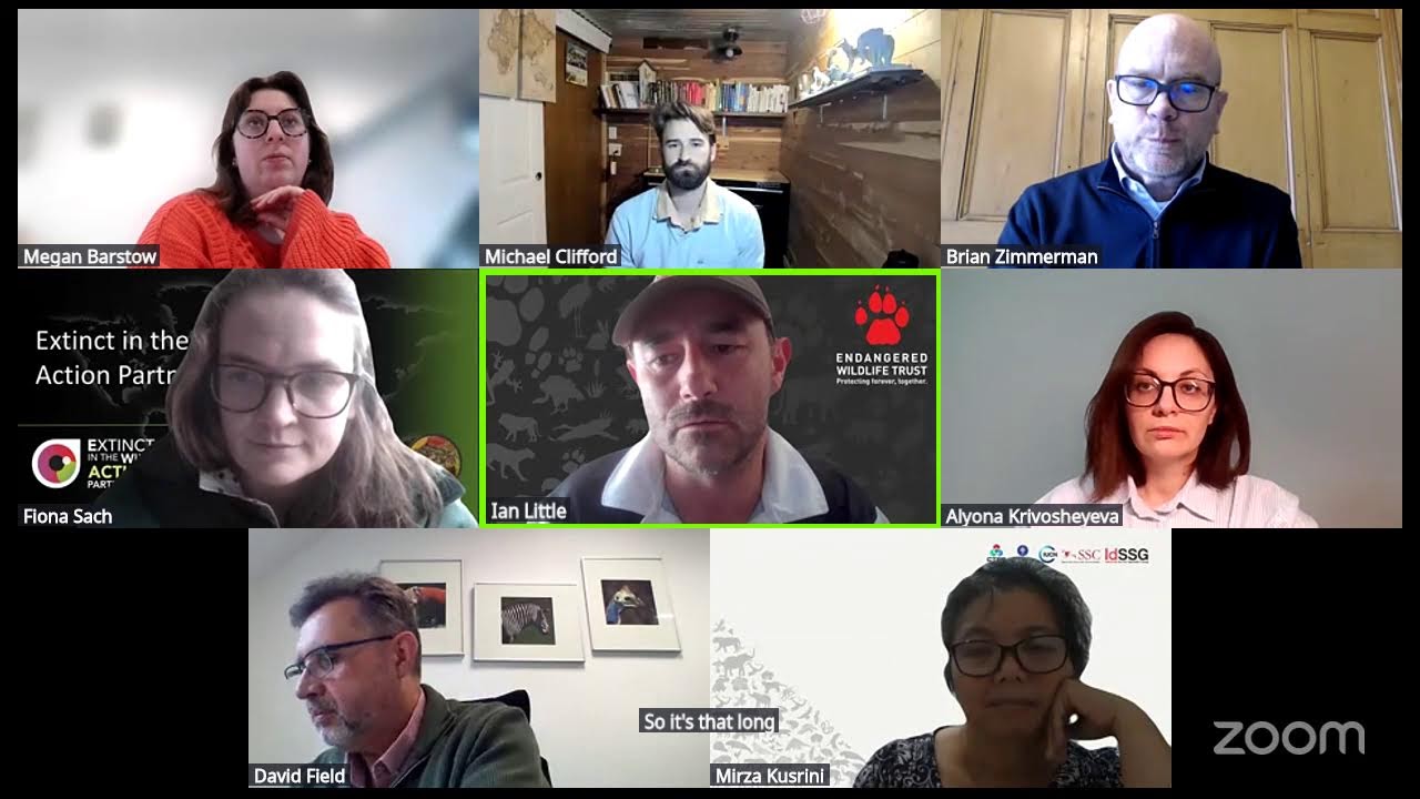 Reversing the Red: Moving from Ideas to Actions for Threatened Species (Session 2)