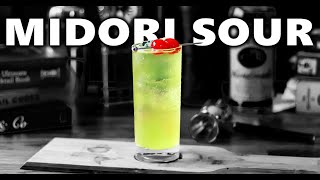 How To Make The Midori Sour A Clic Nightclub Tail