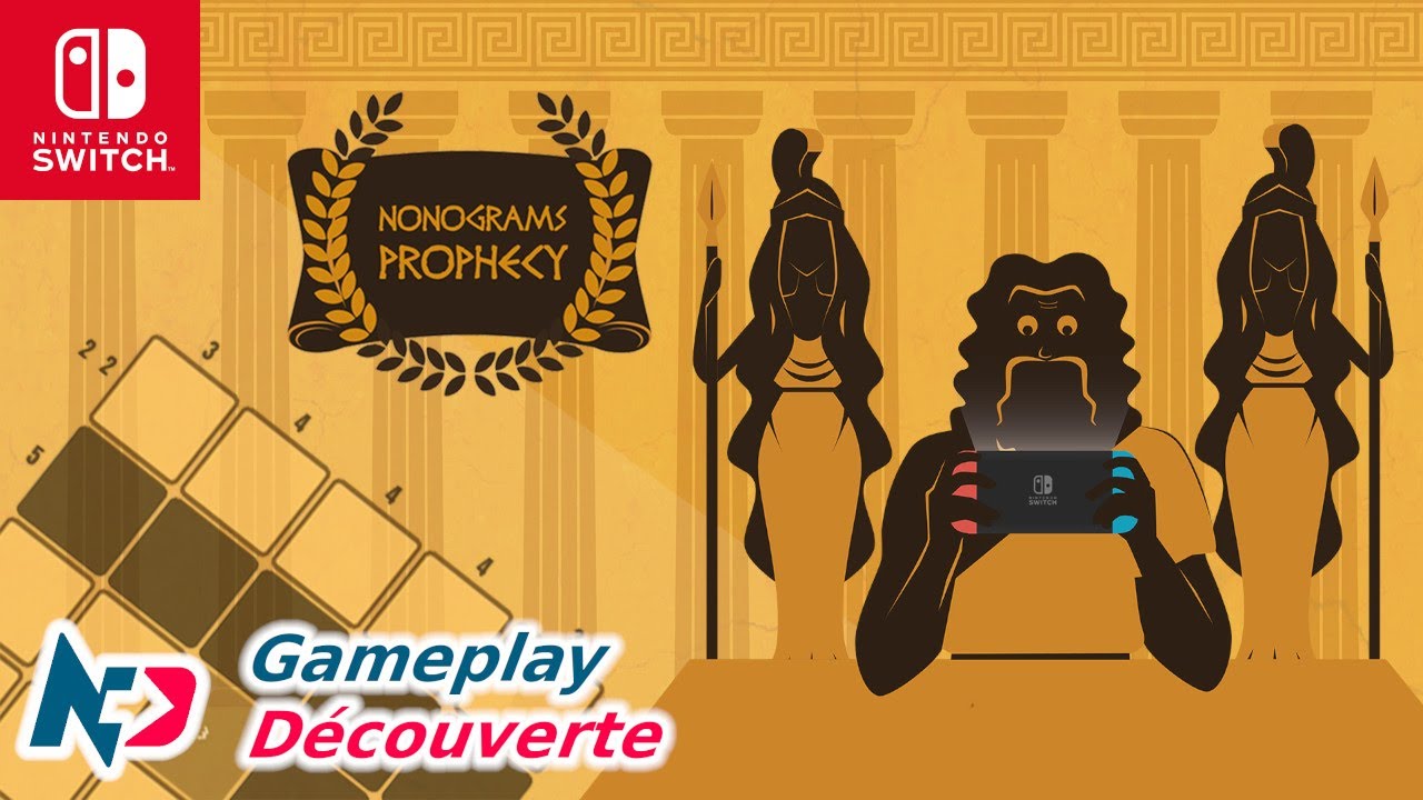 Nonograms Prophecy - Nintendo Switch Gameplay
