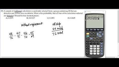 Conditional probability - without replacement