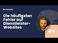 Warum viele Websites unprofessionell wirken | WordPress für Dienstleister #6
