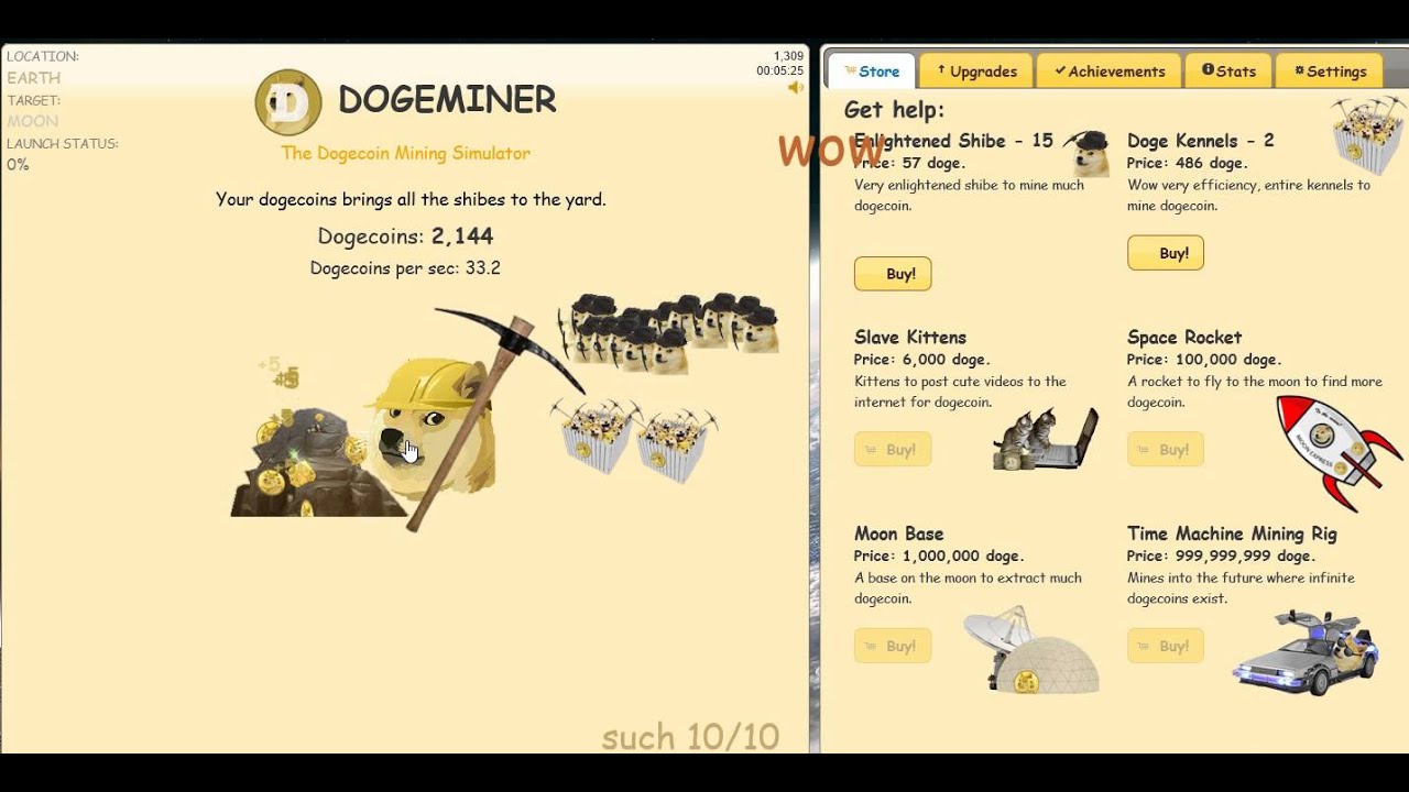 Doge Miner Ep 1 YouTube