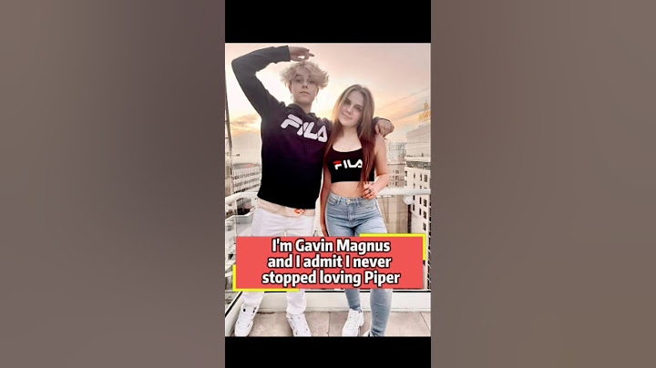 I'm Gavin Magnus, and I admit I never stopped loving Piper.#GavinMagnus#PiperRockelle#usa#fyp