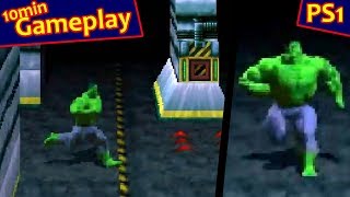 The Incredible Hulk: The Pantheon Saga ... (PS1) Gameplay