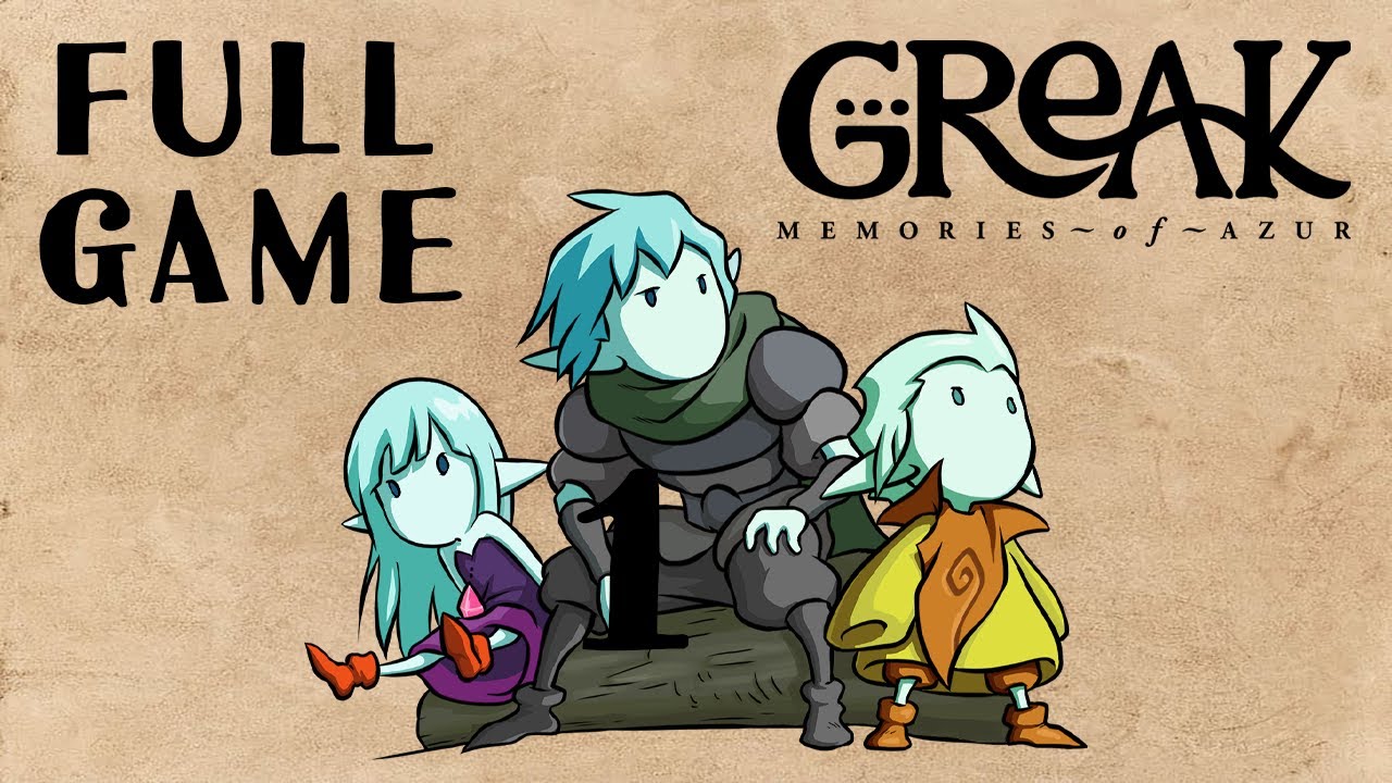 Greak: Memories of Azur : Full Game [All Relics Found] (No Commentary Walkthrough)