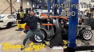 BMW 135i E82 Carbon Fiber JUDD Kit Install Part 2 | Flossmann Widebody