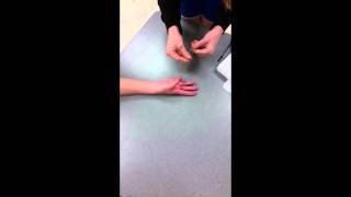 AROM- Thumb Opposition