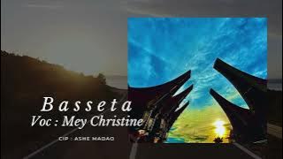 LAGU TORAJA TERBARU/ BASSETA - Mey Christine