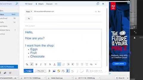 How to send a message in Outlook Mail|How to graphics