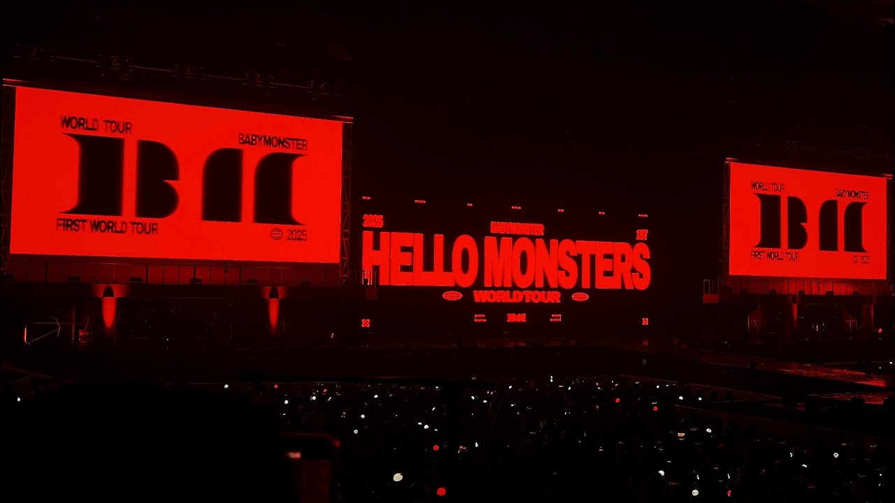 BABYMONSTER - DRIP/BETTER UP/CLICK CLACK/LIKE THAT/SHEESH 2025 1ST WORLD TOUR [HELLO MONSTERS] SEOUL