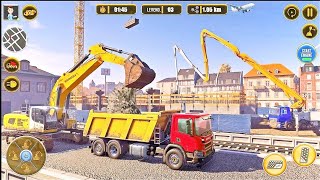 Road Builder: Construction Truck Simulator - android gameplay screenshot 3