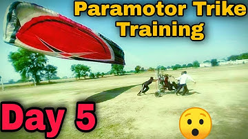 Paramotor Training Day 5 | Paramotor Trike Training | Best Paramotor training institute in india