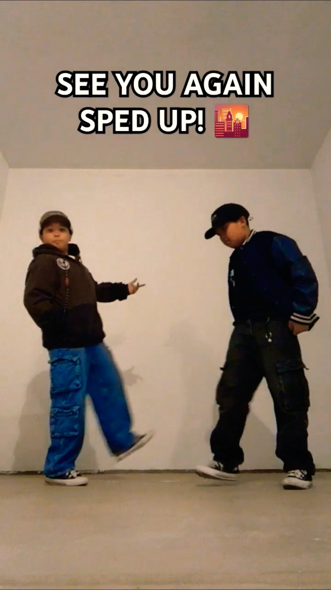 SEE YOU AGAIN SPED UP!#dance #twindance #dancechoreography #foryou #dancemoves #shortsdance #shorts