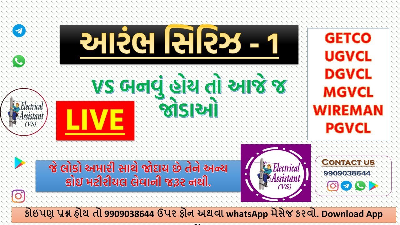 VS બનવા માટેની (આરંભ સિરિઝ - 1)