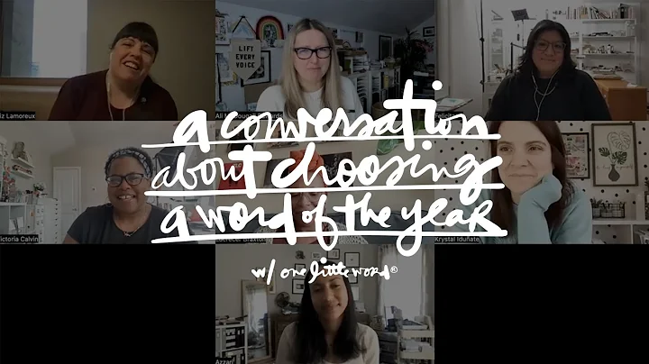 One Little Word | A Conversation About Choosing A ...