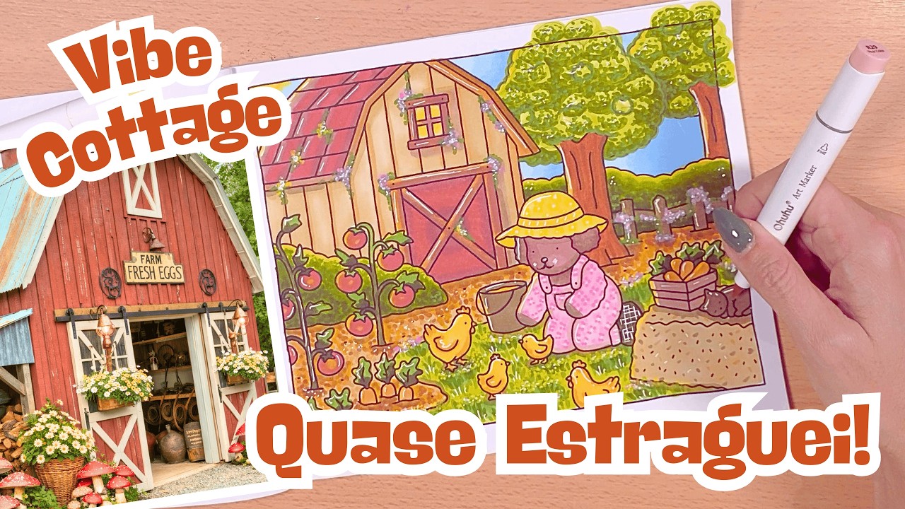 Me Inspirei em Cottagecore para Colorir esse Bobbie Goods… Deu Certo?