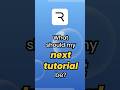 You choose my next Rive tutorial: Path Script or Toggle Button? #rive #rivescriptin