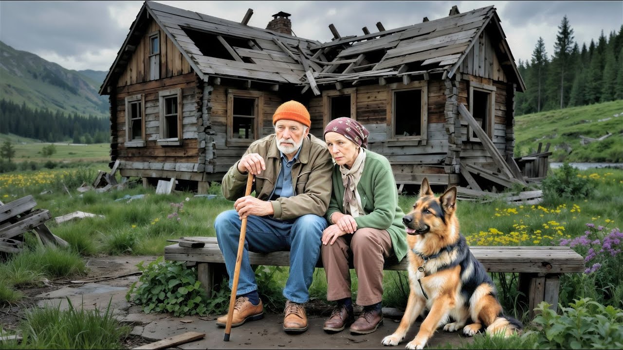 Porzuceni przez dzieci — starsza para zamieniła zrujnowaną górską chatę w raj