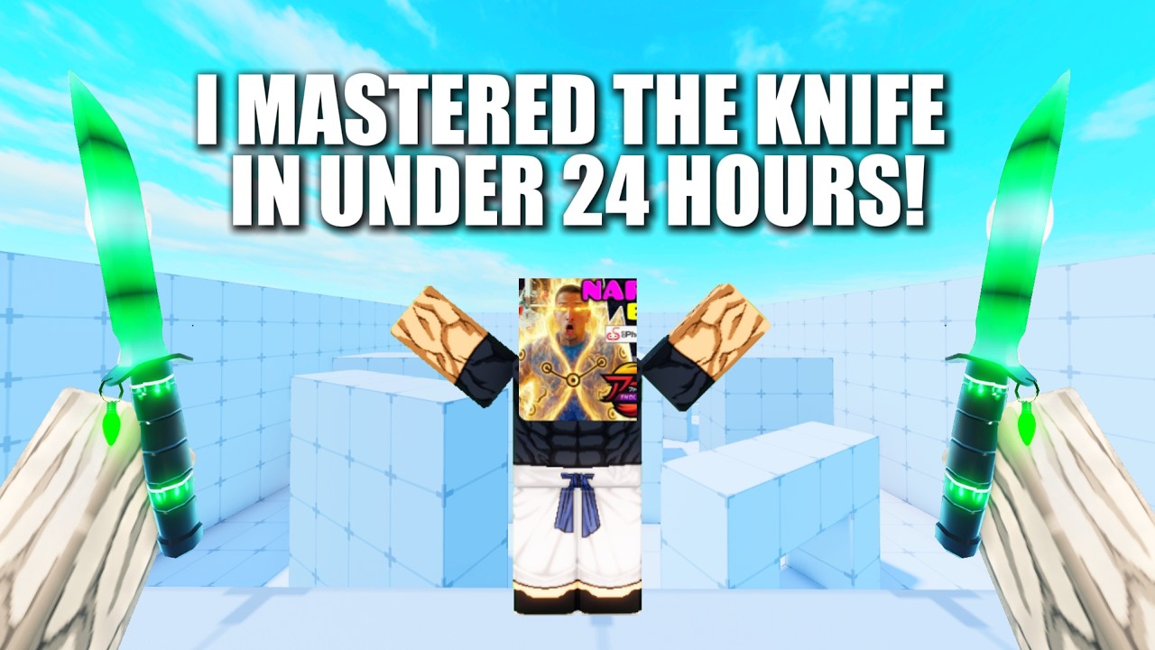 Normal Knife Rivals I MASTERED THE KNIFE IN ROBLOX RIVALS! - YouTube