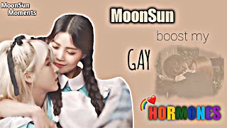 [MAMAMOO] MoonSun Moments that makes me feel more single 💔 (ft. WheeSa's reaction) [PT.1]