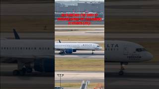 Delta Airlines (The Spirit of Freedom) Boeing 757-200 landing at Atlanta (ATL)!
