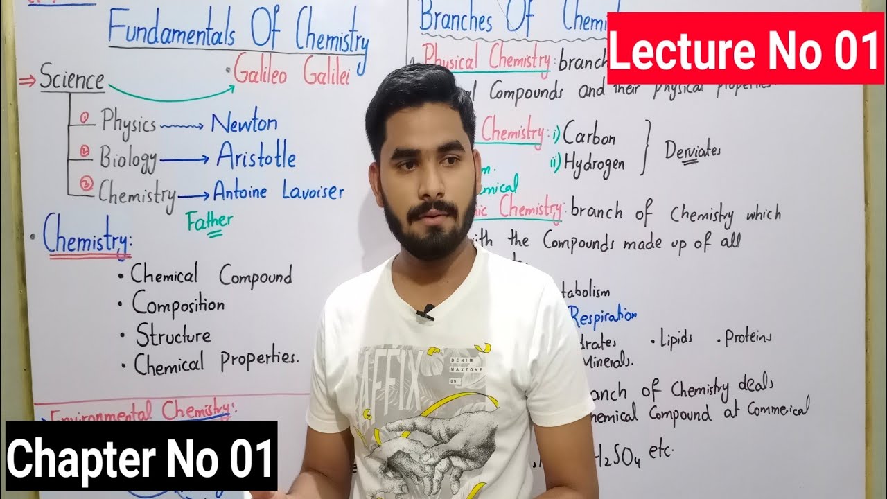 Introduction To Chemistry Class 9th-Branches Of Chemistry | Lec#01| Ch#01 | Fundamental Of Chemistry