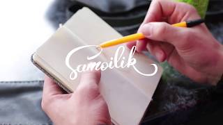 Красивый рисунок ручкой в кафе Красивый рисунок ручкой в кафе