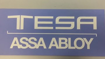 Представляем компанию TESA Испания an ASSA ABLOY group brand