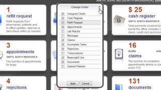 EHR Sales Video segments -- Home Screen