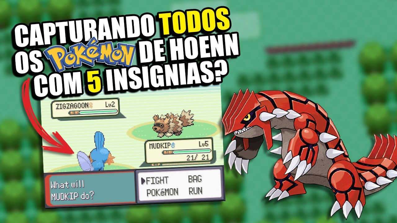 mundo pokemon: Pokémon Emerald - Ficha dos líderes