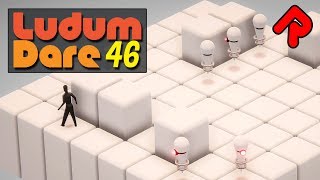 Best Ludum Dare 46 Games #9: Machina, Firekeeper, No Fish To Die, Agewalker, Ghostvac