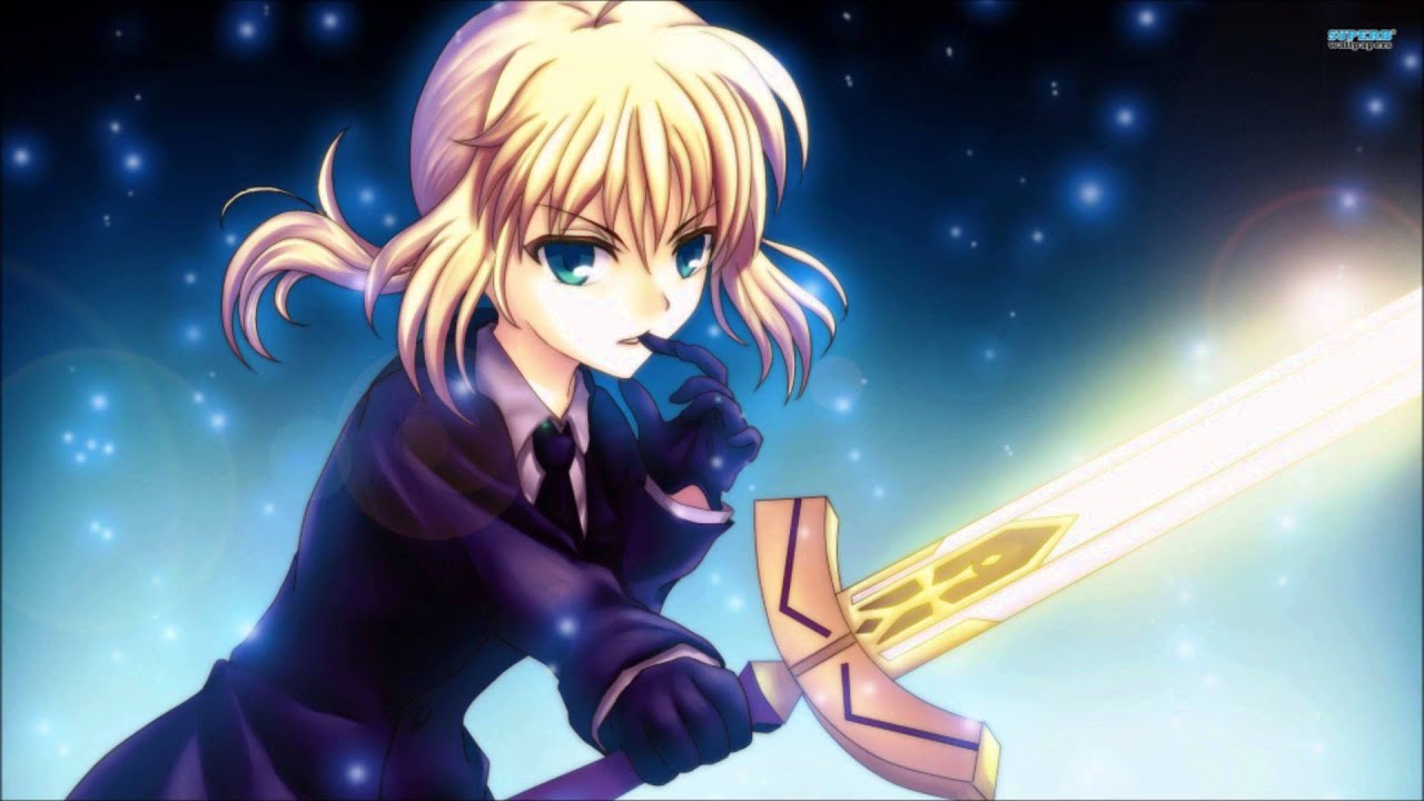 Fate-Stay Night Character Image Song I - Saber (Tooi Yume) - YouTube