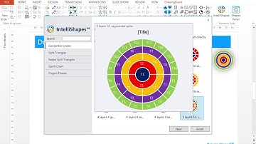 DrawingBoard IntelliShapes Concentric Circles