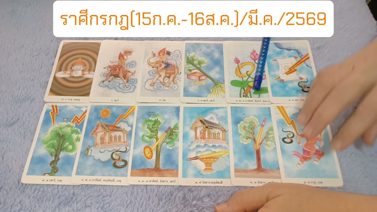 ราศีกรกฎ ประจำเดือนมีนาคม 2569