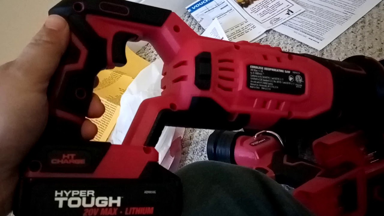 Hypertough 4 tool combo kit. 40$ walmart - YouTube