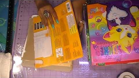 RECYCLED CEREAL BOX GLUE BOOK