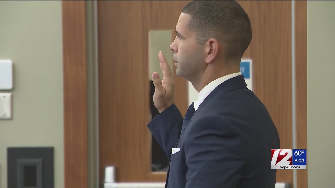 Providence police officer takes stand in assault trial - YouTube