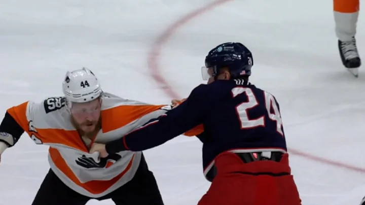 Nic Deslauriers And Mathieu Olivier Drop The Gloves