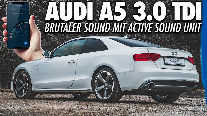KLINGT DER A5 MIT SOUNDMODUL GEILER ALS DER S5?! Audi A5 3.0 TDI | Active Sound - Cete Automotive