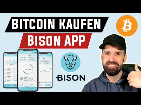 Bitcoin kaufen mit der BISON App✅ Erklärung & Erfahrungsbericht
