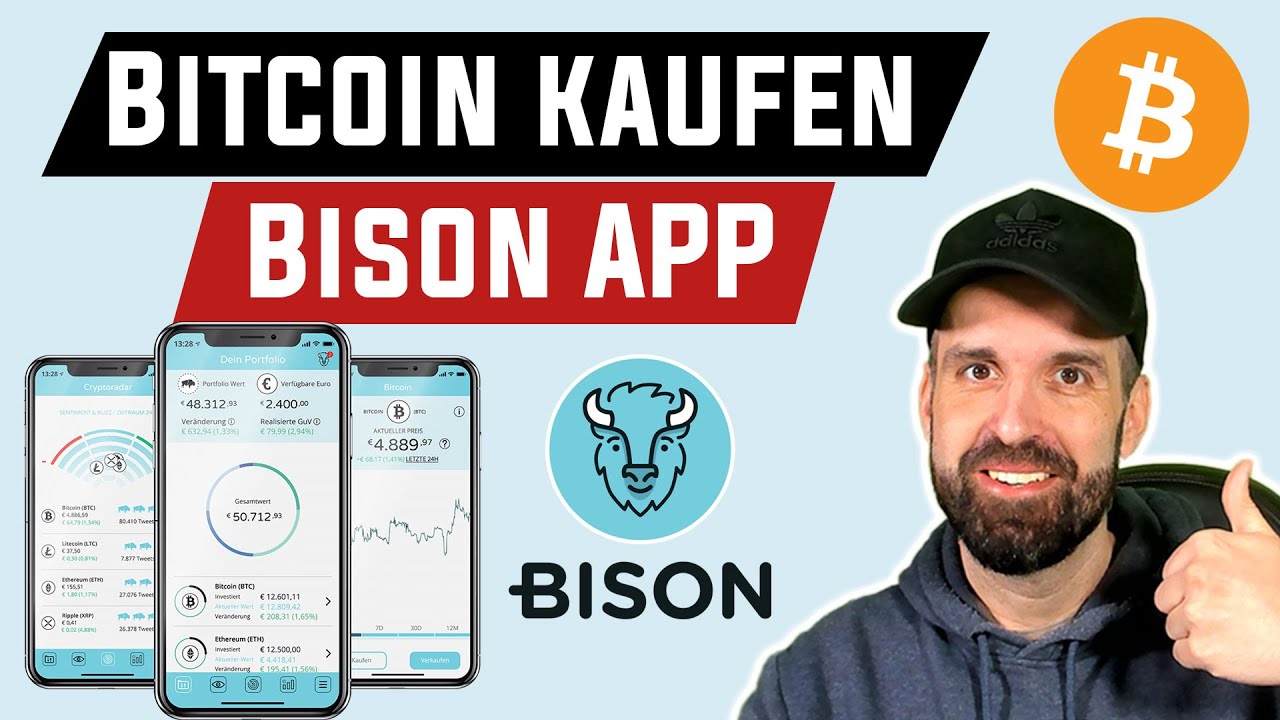 Bitcoin kaufen mit der BISON App✅ Erklärung & Erfahrungsbericht