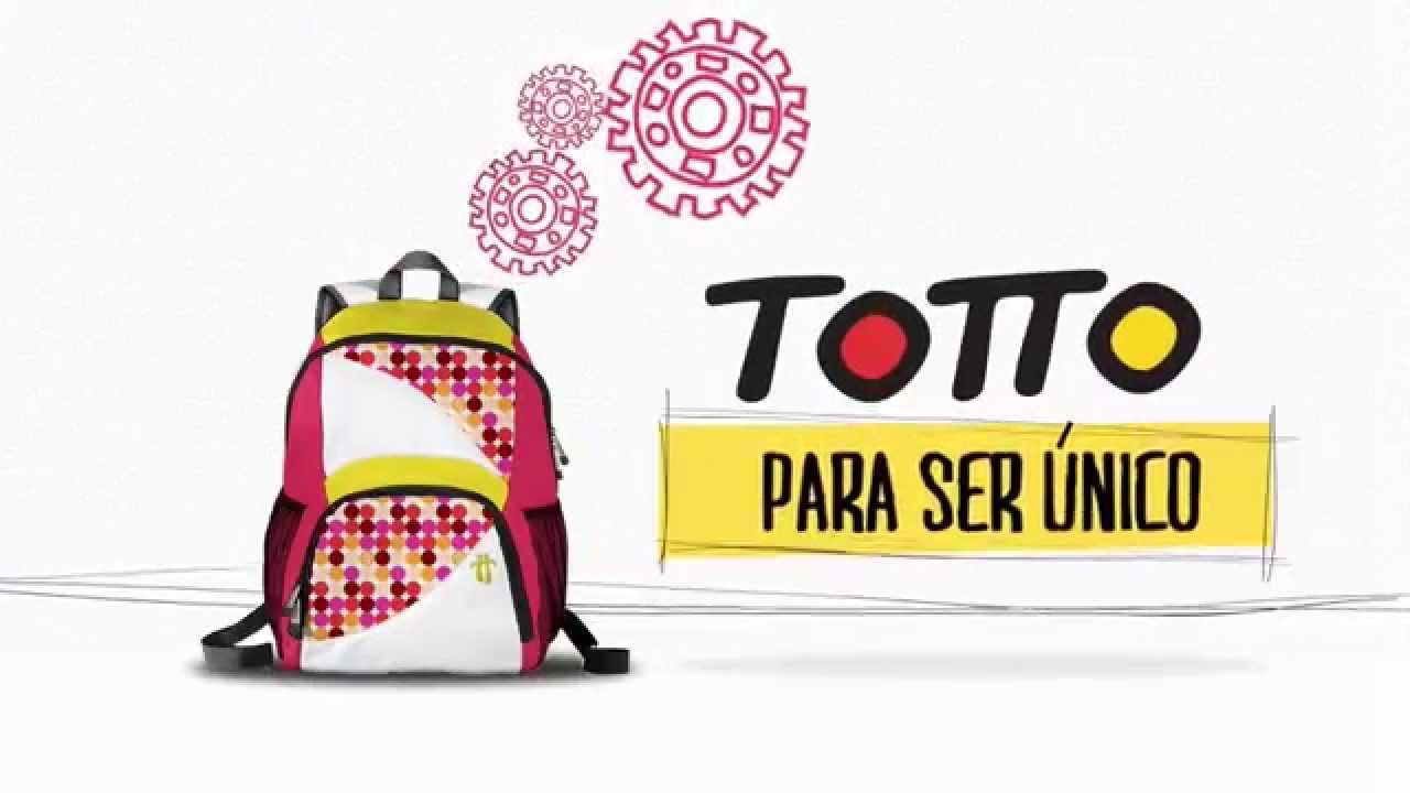 bienestar chico cortador Diseña tu mochila con Totto Lab! - YouTube