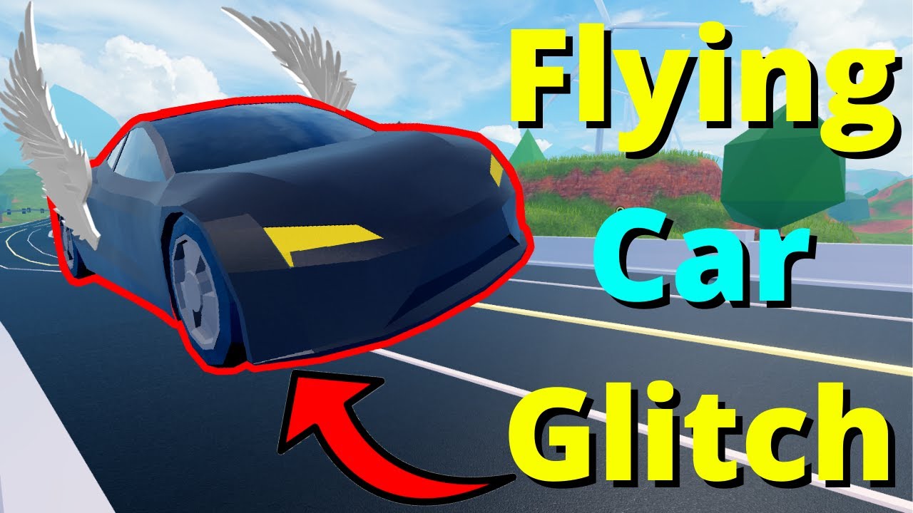 Roblox Jailbreak Crazy Gliding Car Glitch! Make Any Vehicle Glide In