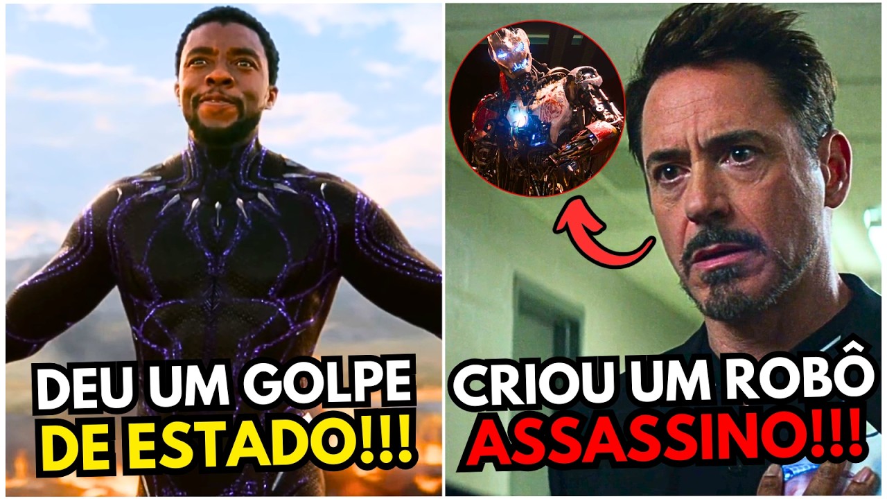 05 VEZES EM QUE OS HERÓIS FORAM OS VILÕES!!!