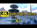 4k walking in the city of Rome Italy in the time of lockdown 2021 #3